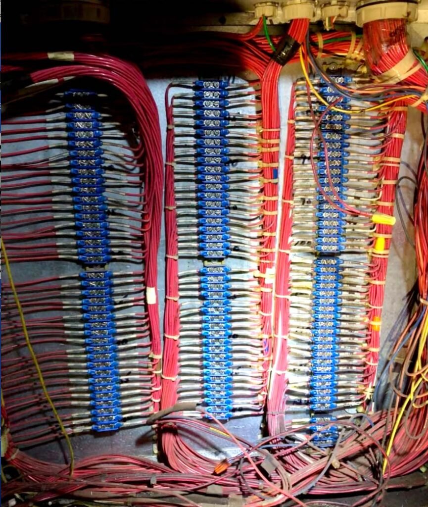 control-panel-wiring Photo of control panel wiring